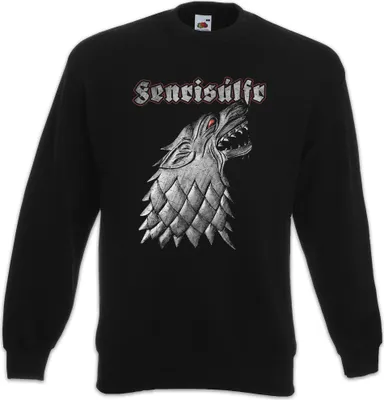 Produktbild von Urban Backwoods Fenrisulfr, Sweatshirt, Farbe: Schwarz, Größe: L