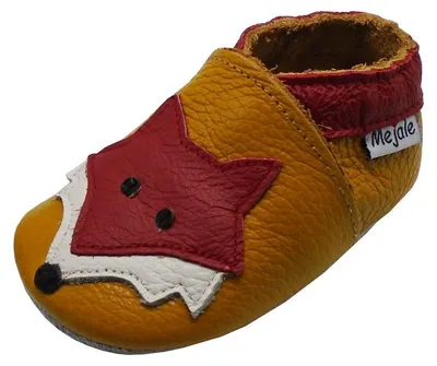 Produktbild von Mejale Babyschuhe aus Leder, für Kinder, Krabbelschuhe, Kleinkind, Braun, Weiß,