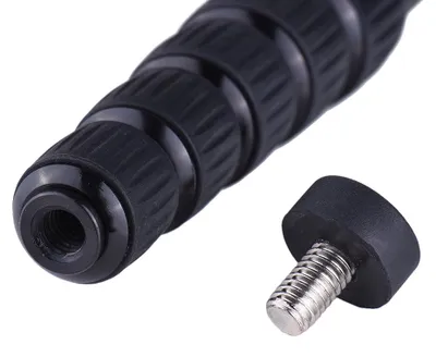 Produktbild von A-666 181 cm/5,9 Fuß teleskopierbares Aluminium-Kamera-Einbeinstativ, Einbeinstativ, 6 Abschnitte, max. Belastbar mit 10 kg mit Tragetasche für Camcor