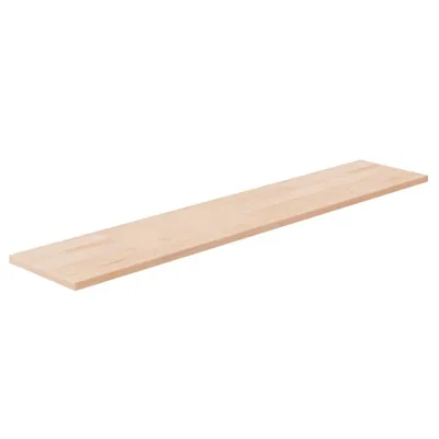 Zdjęcie produktu dla Półka, 100x20x1,5 cm, surowe lite drewno dębowe
