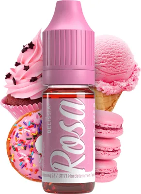 Produktbild von Belissia Lebensmittelfarbe Rosa - 10ml flüssig & hochkonzentriert - Lebensmittelechte Speisefarbe zum Backen, Kochen, Fondant & DIY - vegan