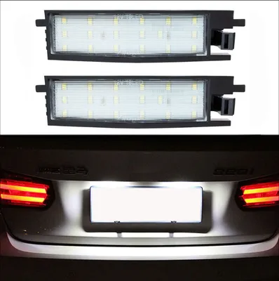 Produktbild von 2x LED PREMIUM Kennzeichenbeleuchtung 18 SMD für Toyota RAV4 II III / Auris II