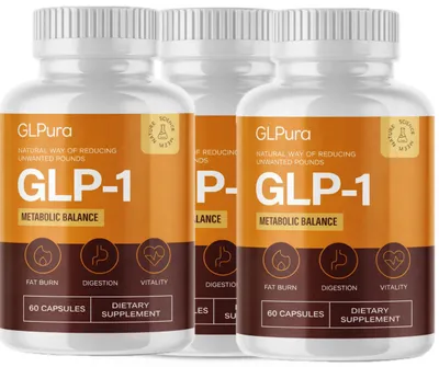 Zdjęcie produktu dla GLPura Suplement diety ZESTAW 3x60 kapsułek