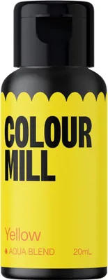 Produktbild von Colour Mill Aqua Blend Lebensmittelfarbe Yellow 20 ml