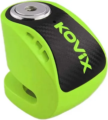 Image de Blocage De Disque De Frein Avec Alarme Kovix Kns6 Vert