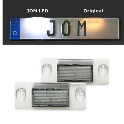 Produktbild von JOM LED Kennzeichenbeleuchtung weiß Audi A3 8L A5 B5 Avant S4 AS/S3 Sportback