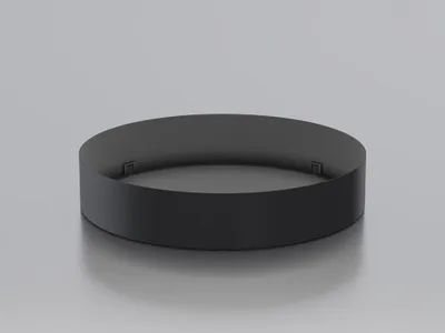 Produktbild von LED2 Rahmen 6469203 für YPSO 36 RING Leuchte, Schwarz
