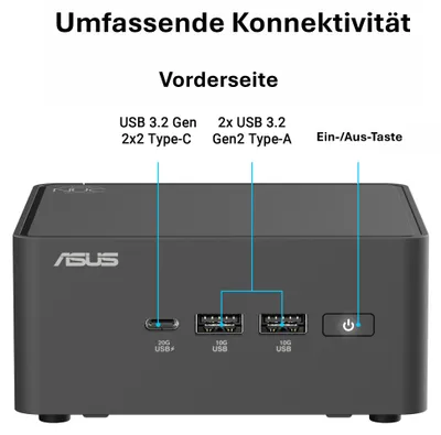 Imagen del producto de ASUS 90AR00Q2-M000K0 ASUS RNUC15CRHV700002 ARL-H 28W vPro (U7 265H)