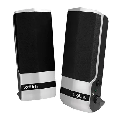 Produktbild von LogiLink SP0026, PC, Tragbar, 4.8 W, 60 - 20000 Hz, 8 Ohm, verkabelt