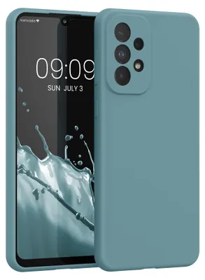 Produktbild von kwmobile Handyhülle für Samsung Galaxy A33 5G Hülle - Case Silikon - Kabelloses Laden - Schutzhülle Cover in Antique Stone