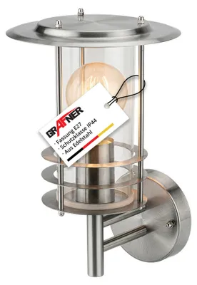 Produktbild von Grafner® Edelstahl Wandlampe 17WB Wandleuchte Hofleuchte