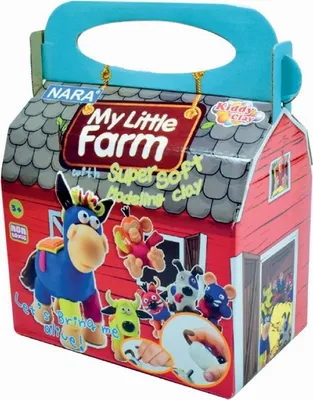 Image de NARA My Little Farm Set de pâte à modeler + accessoires