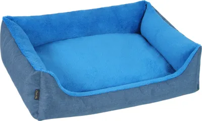 Obrázek produktu pro Pelech pro psy Super De luxe 45 x 55 cm D111, modrý melír