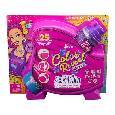 Obrázek produktu pro Barbie Color Reveal panenka + příslušenství HBG39