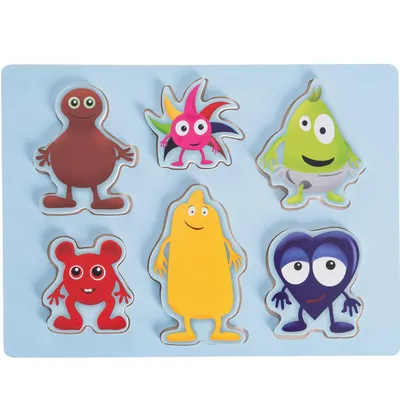 Obrázek produktu pro Tvar puzzle 6 figurek