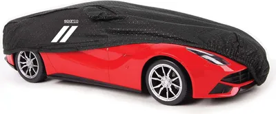 Obrázok produktu pre SPARCO Ochranný kryt na celé auto Čierny ochranný kryt na celé auto Garáž na auto L