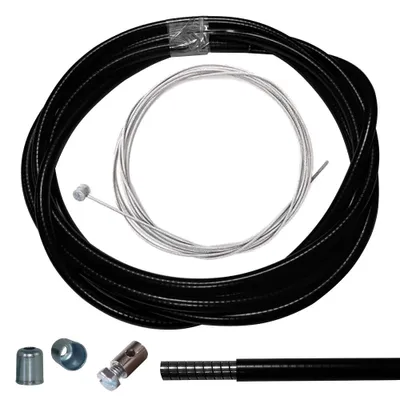 Produktbild von cyclingcolors Universal reparaturset bremszug innenzug mit kabel schraubnippel für mofas moped mokick