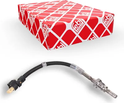 Produktbild von FEBI BILSTEIN 100829 Abgastemperatursensor passend für MERCEDES-BENZ A-Klasse (W169) 125mm