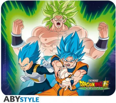 Produktbild von DRAGON BALL BROLY - Flexible mousepad - Broly VS Goku & Vegeta