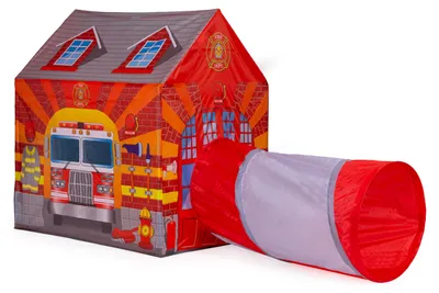 Immagine prodotto di Tenda con tunnel per bambini Casa dei pompieri Parco giochi IPLAY