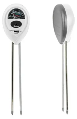 Produktbild von Bradas WHITE LINE 3-in-1-Boden-pH-Messgerät – OVAL