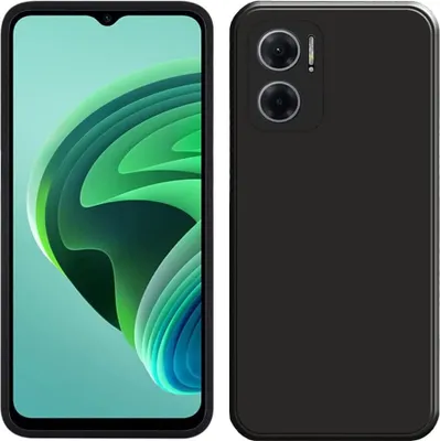 Produktbild von Redmi 10 5G Hülle, Flüssig Silikon Weich Gummi Schutzhülle für Xiaomi Redmi 10 5G Black