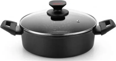 Produktbild von Kasserolle Monix TITAN ROCK Ø 24 cm Schwarz