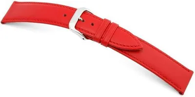 Produktbild von Happel Lederband Arezzo 20mm rot, glatt