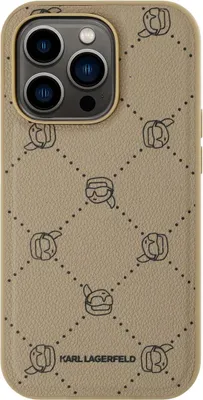 Immagine prodotto di Custodia Karl Lagerfeld per iPhone 14 Pro Max - Magsafe - Karl Heads - Beige
