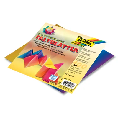 Obrázok produktu pre folia 716 folia Regenbogen-Faltblätter, 150 x 150 mm, 100 g/qm