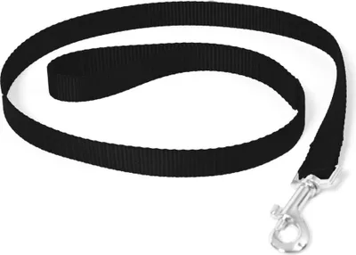 Image de Laisse en nylon Duvo+ noir, dimensions : 120 cm / 10 mm