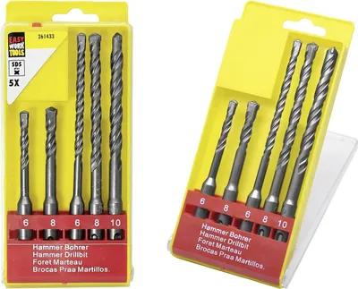 Obrázok produktu pre Sada vrtákov s príklepom EW SDS, 5-dielna, 6,8x 110, 6,8,10x 160 mm