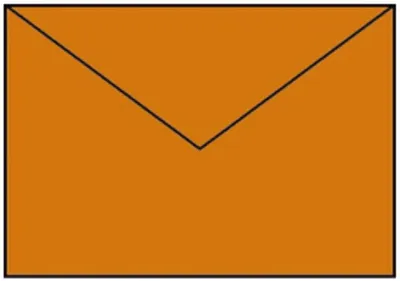Produktbild von Rössler Papier 220711521 Coloretti Briefumschläge - C5, 5 Stück, apfelsine