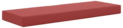 Image de Coussin de Siège d'Extérieur Bordeaux 111,5 x 40 x 8 cm
