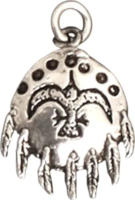 Produktbild von Medizin-Schild Schmuck Anhänger Silber 20x13mm (inklusive Aufhängung)