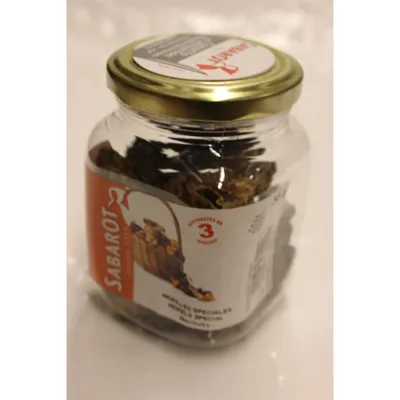 Produktbild von Sabarot Morilles Speciales 30g Glas (Morcheln)