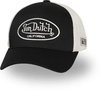Produktbild von Von Dutch Trucker Cap CB LOF black/beige