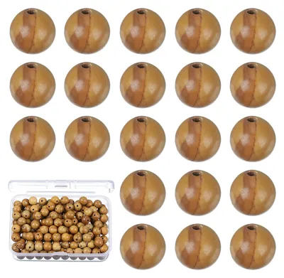 Image de Perles en forme d'edelstein à enfiler - 200 pièces - Pour la fabrication de bijoux tels que bracelets, colliers et boucles d'oreilles - 6 mm - Orange