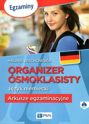Obrázok produktu pre Organizer osmoklasisty Jezyk niemiecki Arkusze egzaminacyjne