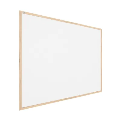 Zdjęcie produktu dla Tablica korkowa biały kolor korka (rama drewniana) 100x80 cm