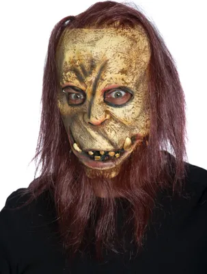 Produktbild von Orang-Opa - Halloween Fasching Kostüm Maske