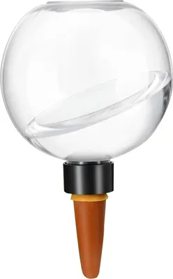 Produktbild von 80 ml/500 ml Bewässerungskugeln, wiederverwendbare selbstbewässernde Kugeln, transparente Bewässerungskugeln mit Spikes für Zimmerpflanzen, Balkon, Wohnzimmer, Blumen