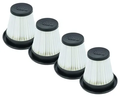 Produktbild von vhbw 4 Faltenfilter Ersatz für Stihl SA030801900 für Nass- & Trockensauger - Patronenfilter Schwarz Weiß
