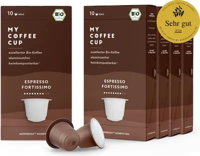 Produktbild von My Coffee Cup - Espresso Fortissimo – 50 Kapseln