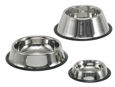 Immagine prodotto di Nobby ciotola in acciaio inox, antiscivolo Ø 19,5 cm 0,45 ltr