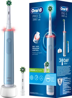 Produktbild von Oral-B Pro 3 3000 Cross Action Blue JAS22