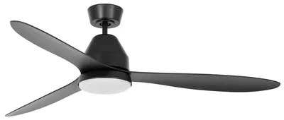 Image de Ventilateur de plafond à basse consommation Whitehaven 142 cm avec éclairage LED et télécommande
