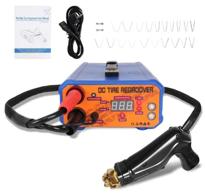 Obrázek produktu pro Fréza na pneumatiky, výkon 1000 W, široká škála nožů, včetně 20 nožů
