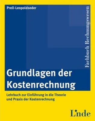 Zdjęcie produktu dla Grundlagen der Kostenrechnung