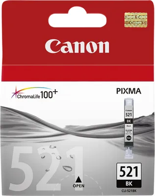 Produktbild von Canon CLI-521 BK schwarz